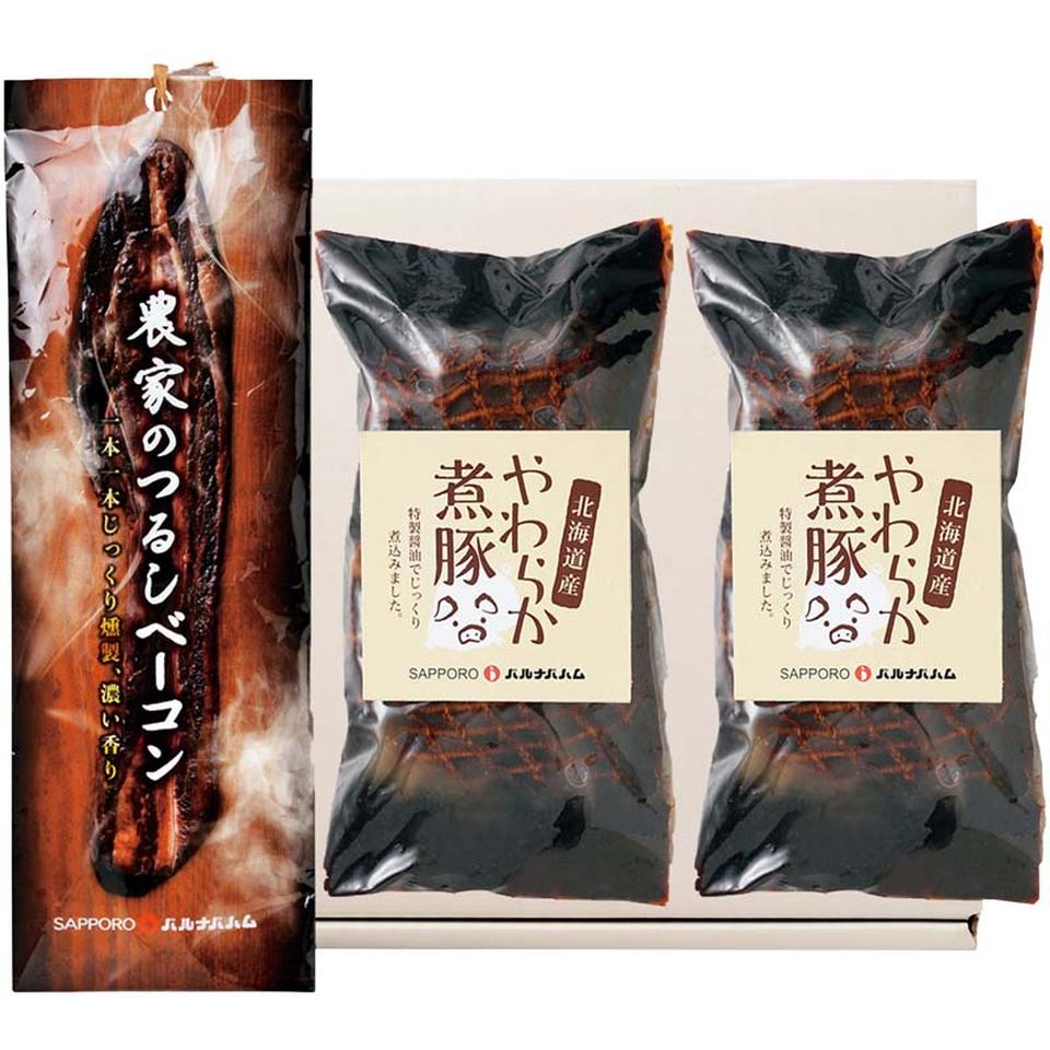 【夏の贈りもの】札幌バルナバハム農家のつるしベーコン＆煮豚 商品サムネイル