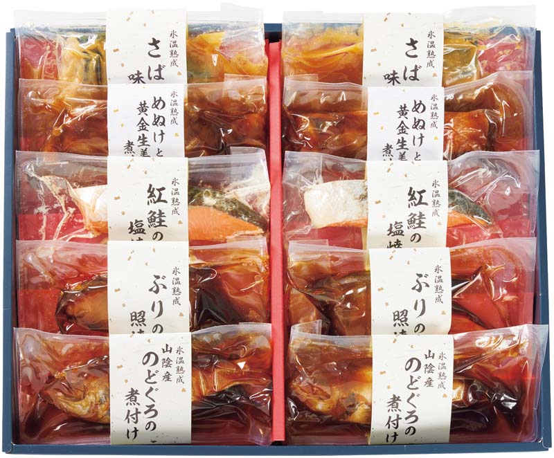 【冬の贈りもの】氷温熟成 煮魚・焼魚ギフト 商品サムネイル