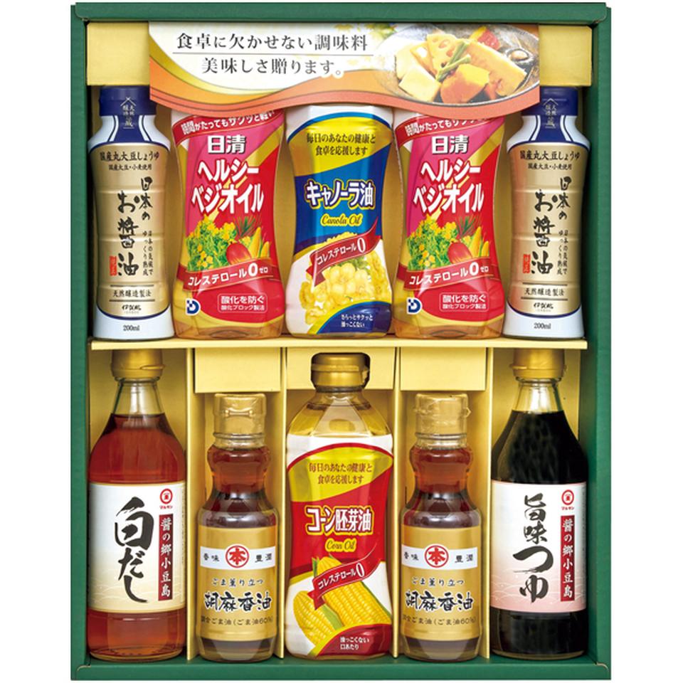 【冬の贈りもの】 日清オイル＆和調味料ギフト 商品サムネイル