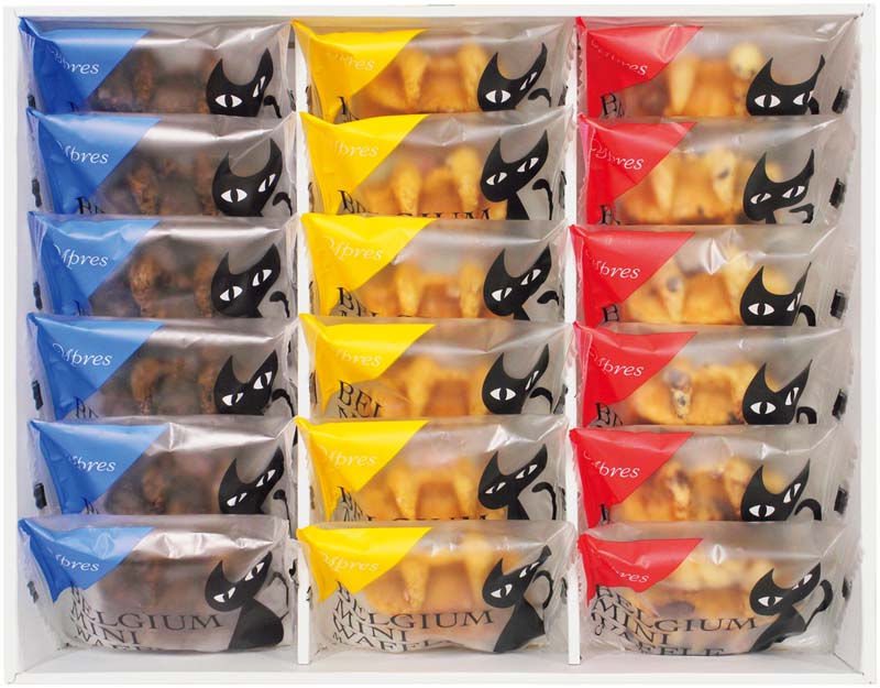 【冬の贈りもの】イーペルの猫祭り ベルギーミニワッフル 商品サムネイル