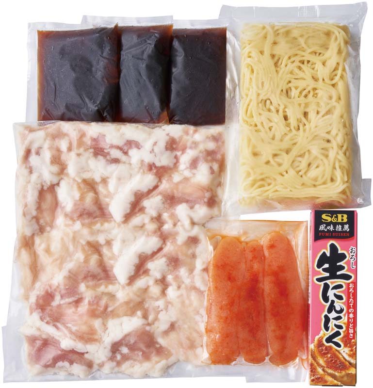 【冬の贈りもの】にんにくマシマシ明太もつ鍋 商品サムネイル