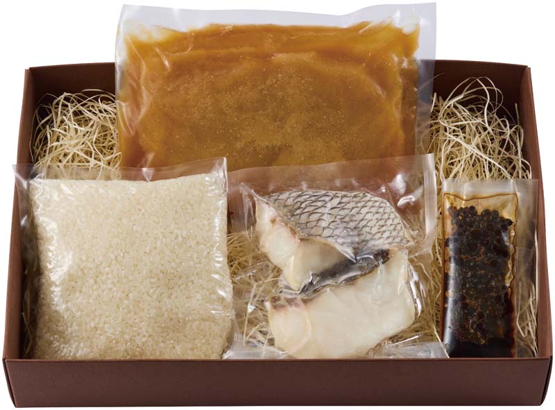 【冬の贈りもの】京都「緒方」監修 明石産天然真鯛と実山椒の炊き込みご飯 商品サムネイル