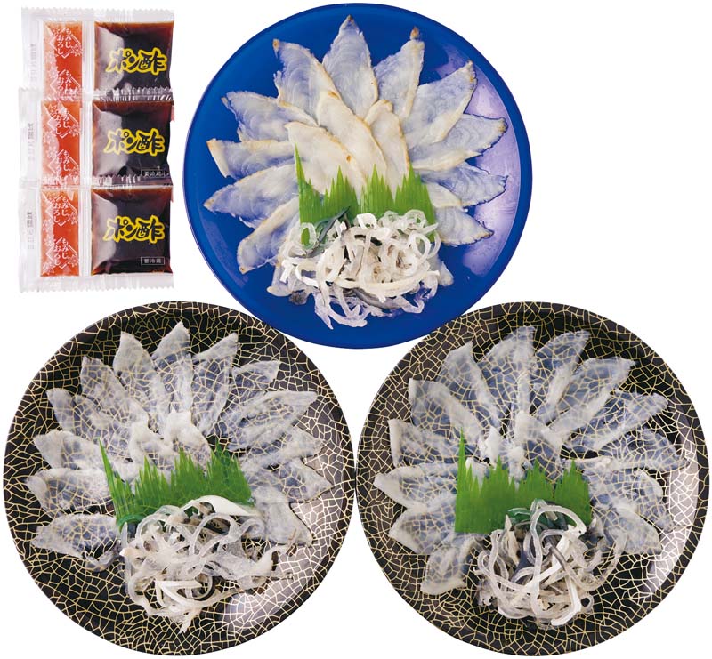 【冬の贈りもの】とらふぐ刺身・真ふぐたたきセット 商品サムネイル