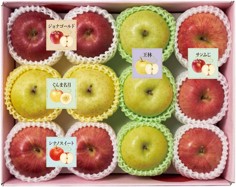 【冬の贈りもの】りんご5種食べ比べ 商品サムネイル