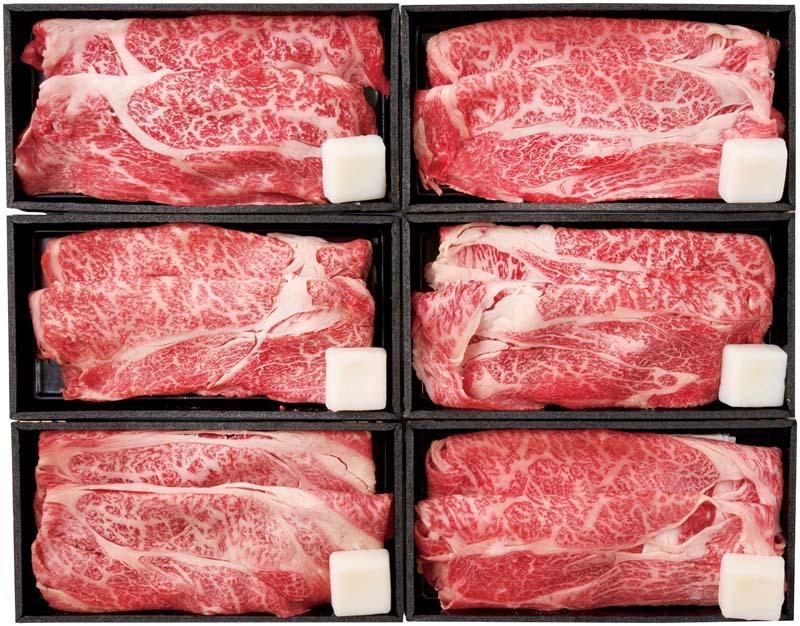 【冬の贈りもの】6銘柄牛 すき焼き食べ比べ 商品サムネイル