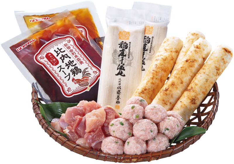 【冬の贈りもの】比内地鶏きりたんぽ鍋セット 商品サムネイル