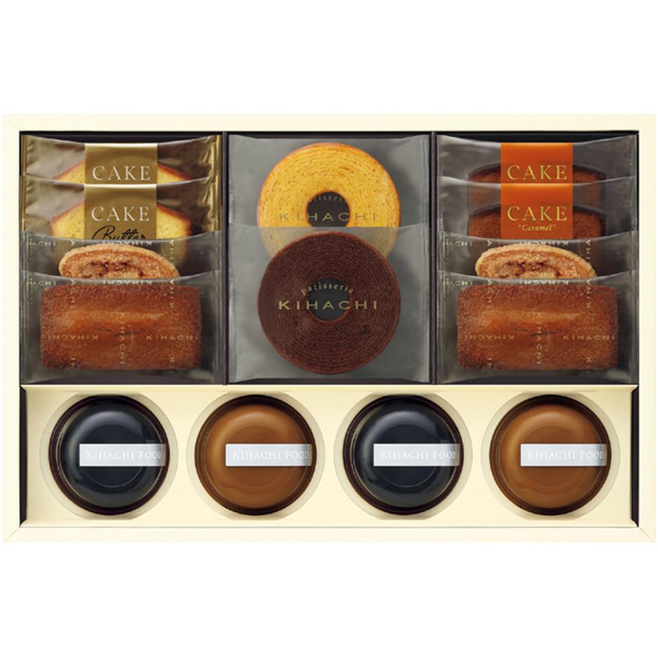 【母の日早得】パティスリー　キハチコーヒーゼリー＆カフェオレプリンと焼菓子　８種１４個入 商品サムネイル