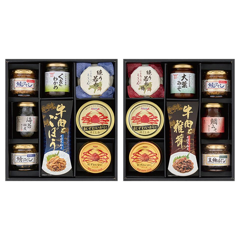 【夏の贈りもの】かに缶＆酒悦＆佃煮バラエティ詰合せ 商品サムネイル