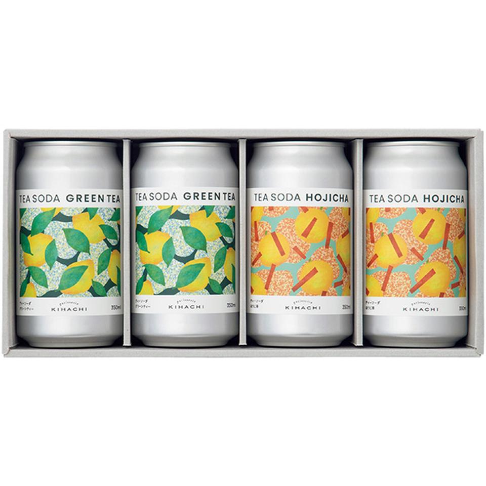 【夏の贈りもの】パティスリー　キハチ　ティーソーダ（グリーンティー＆ほうじ茶） 商品サムネイル