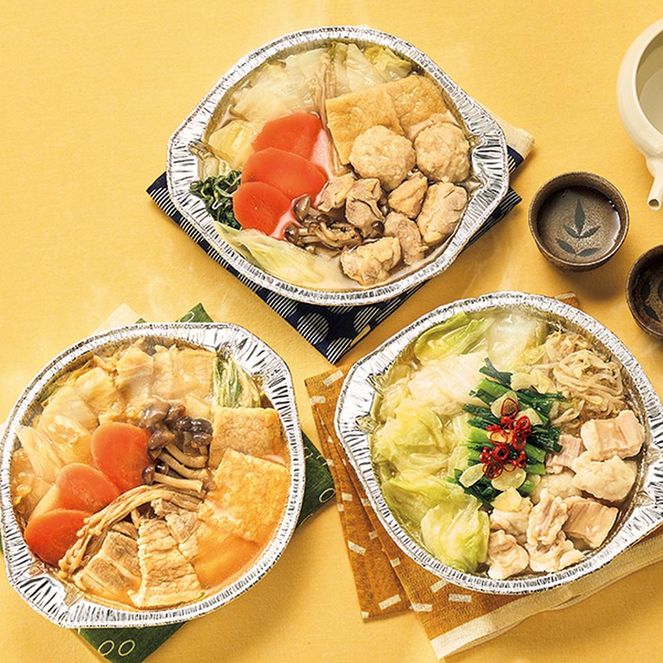 【お歳暮 ギフト】かかし亭 簡単ひとり鍋３種セット 商品サムネイル