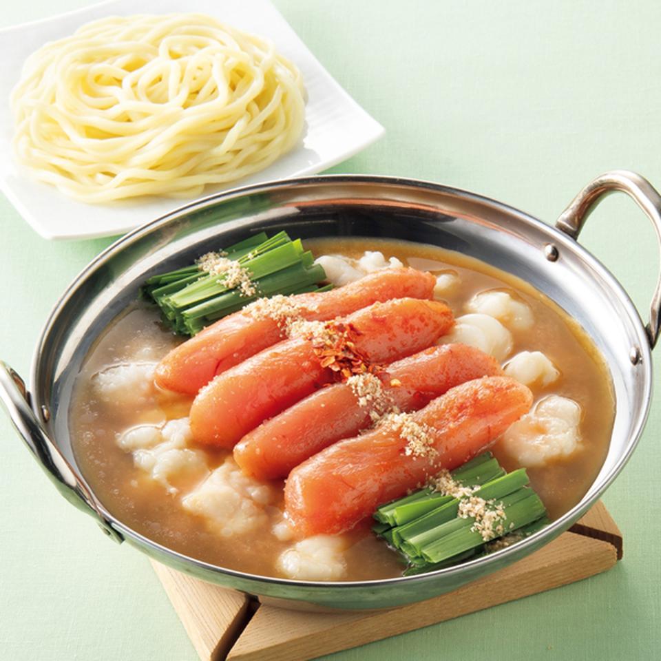 【お歳暮 ギフト】前田屋 もつ鍋味噌味・明太子セット 商品サムネイル