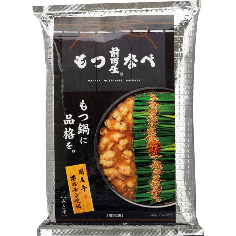【お歳暮 ギフト】前田屋 もつ鍋味噌味・明太子セット 商品画像(3)