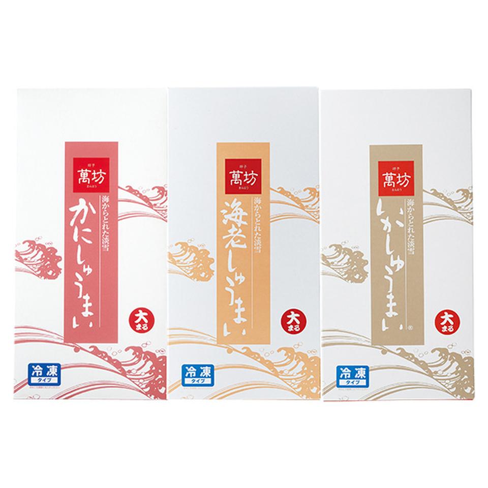 【夏の贈りもの】萬坊　いかしゅうまい三姉妹セット 商品サムネイル
