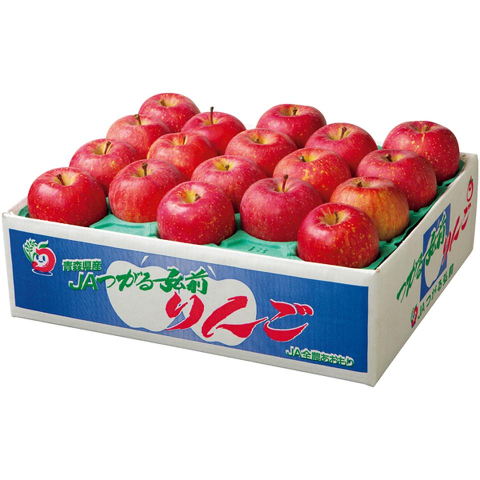 【冬の贈りもの】青森県産（ＪＡつがる弘前） 蜜入りサンふじりんご（特Ａ、Ｌ又は２Ｌサイズ、１６～１８個） 商品サムネイル