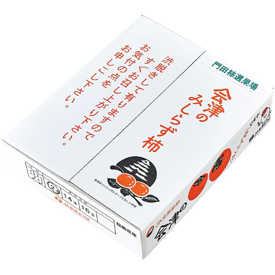 【冬の贈りもの】福島県産 会津みしらず柿　３．７５ｋｇ入り 商品サムネイル