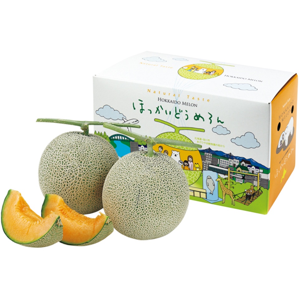 【夏の贈りもの】北海道産 旭川産赤肉メロン 商品サムネイル