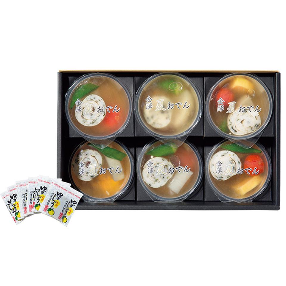 【夏の贈りもの】赤玉本店　金澤　夏おでん６個セット 商品サムネイル