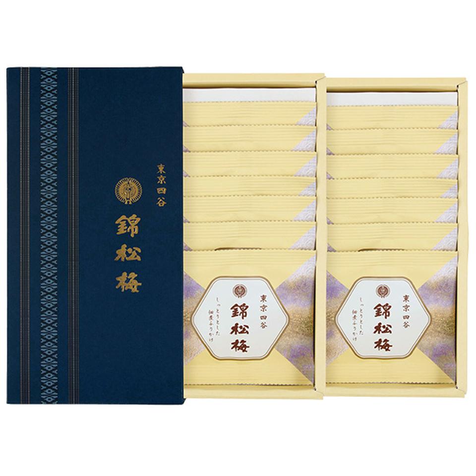 【夏の贈りもの】錦松梅　錦松梅の小袋（二段重ね） 商品サムネイル