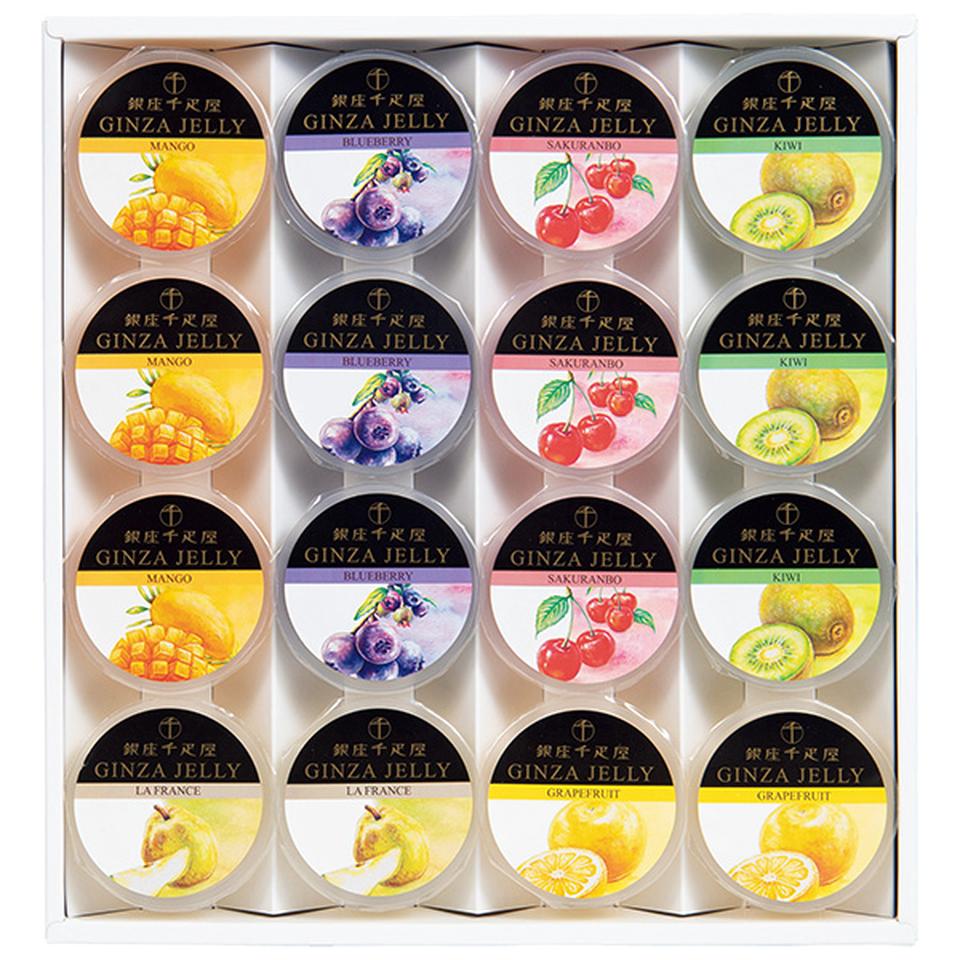 【夏の贈りもの】銀座千疋屋　銀座ゼリー　型番：ＰＧＳ－０８６ 商品サムネイル