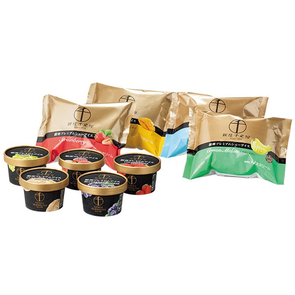 【夏の贈りもの】銀座千疋屋　銀座プレミアムアイスセレクション 商品サムネイル