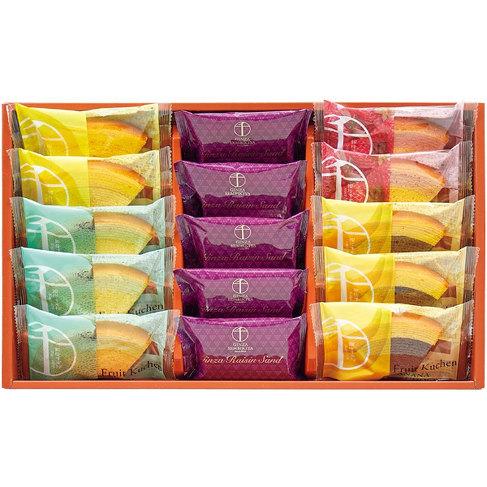 【父の日】銀座千疋屋銀座フルーツクーヘン&レーズンサンド 商品画像(2)