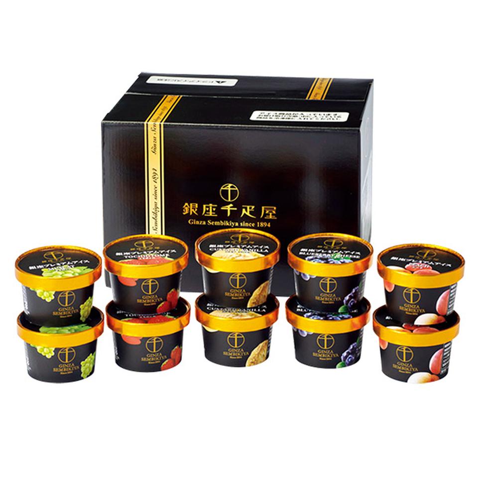 【夏の贈りもの】銀座千疋屋　銀座プレミアムアイス 商品サムネイル