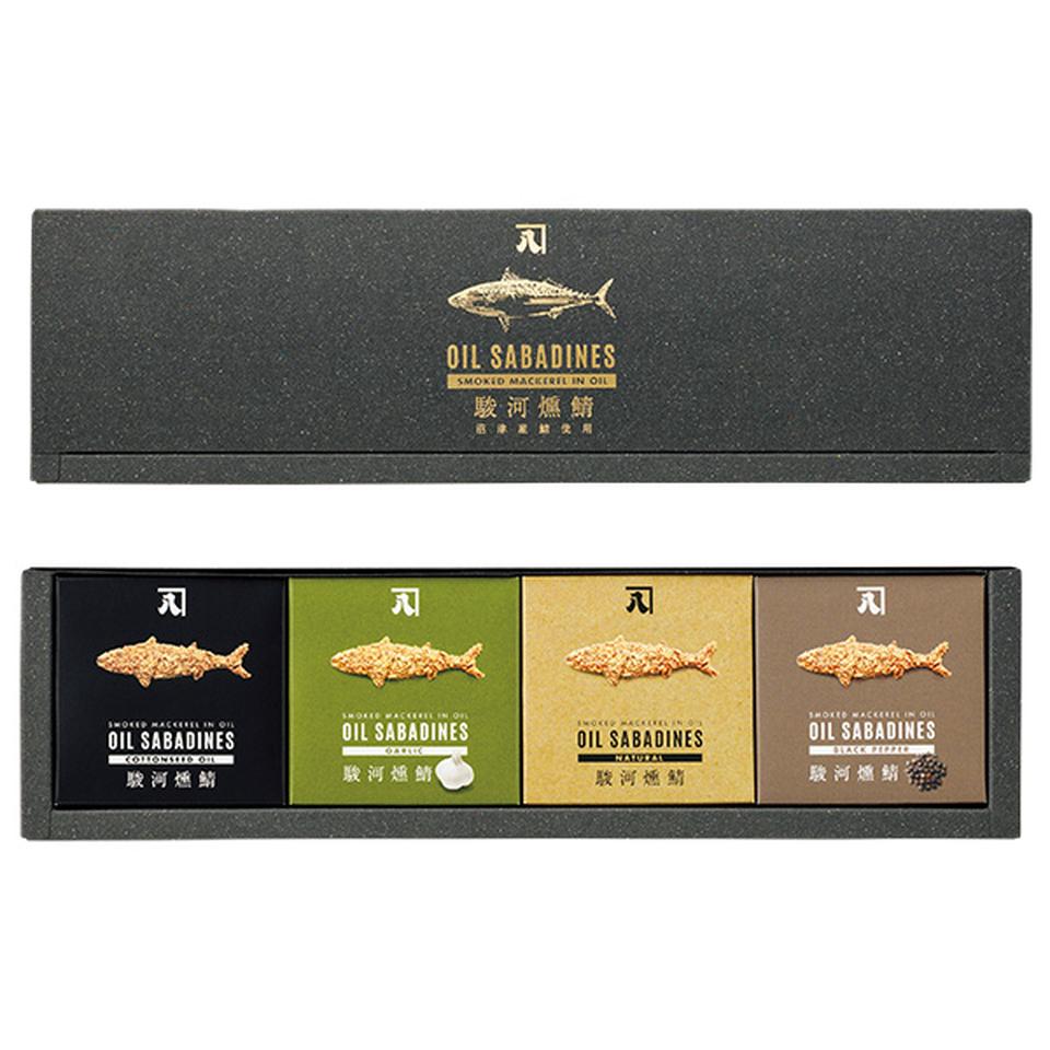 【夏の贈りもの】かねはち　オイルサバディン４缶セット 商品サムネイル