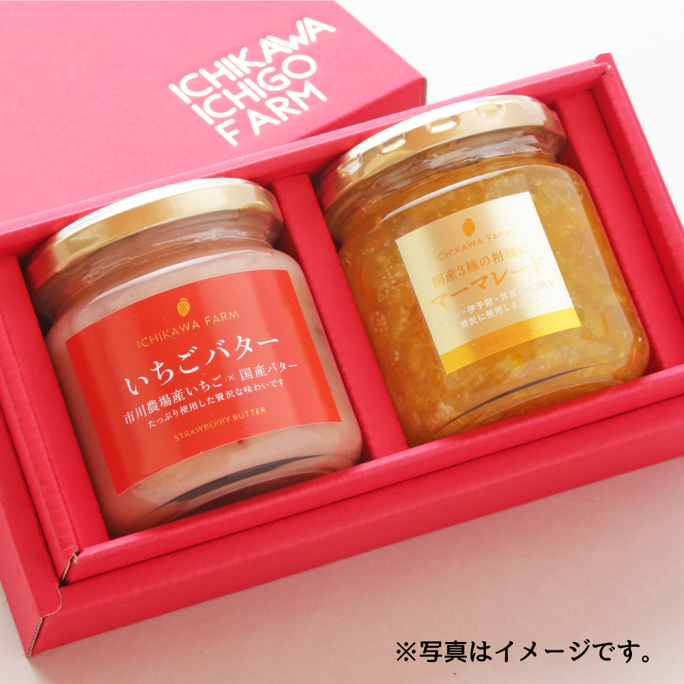 【滋賀 市川農場】いちごバター・マーマレードギフト（SIK-BM） 商品サムネイル