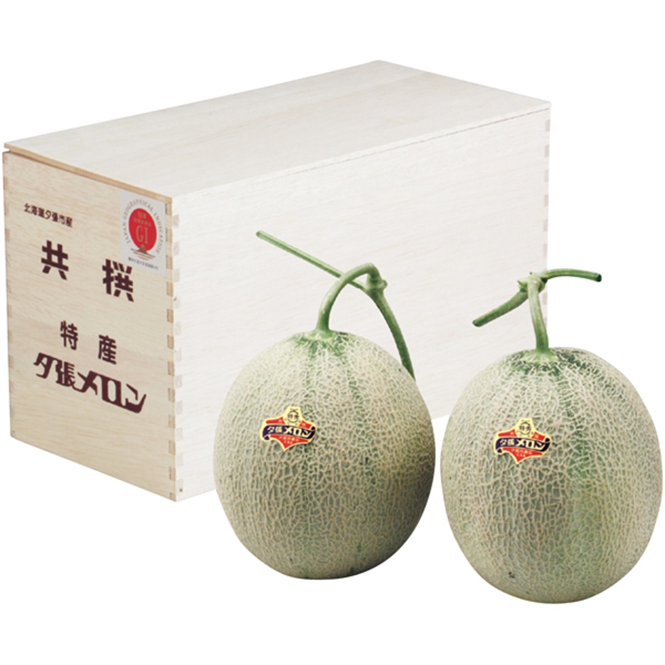 【夏の贈りもの】北海道夕張市産（ＪＡ夕張市） 夕張メロン 特秀品Ｌ２個木箱 商品サムネイル