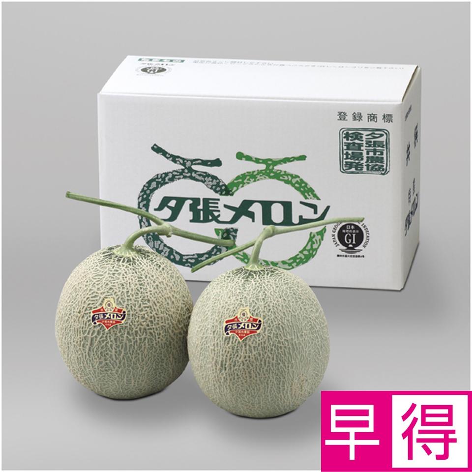 【父の日早得】北海道産（ＪＡ夕張市）夕張メロン　優品２Ｌ２玉 商品サムネイル
