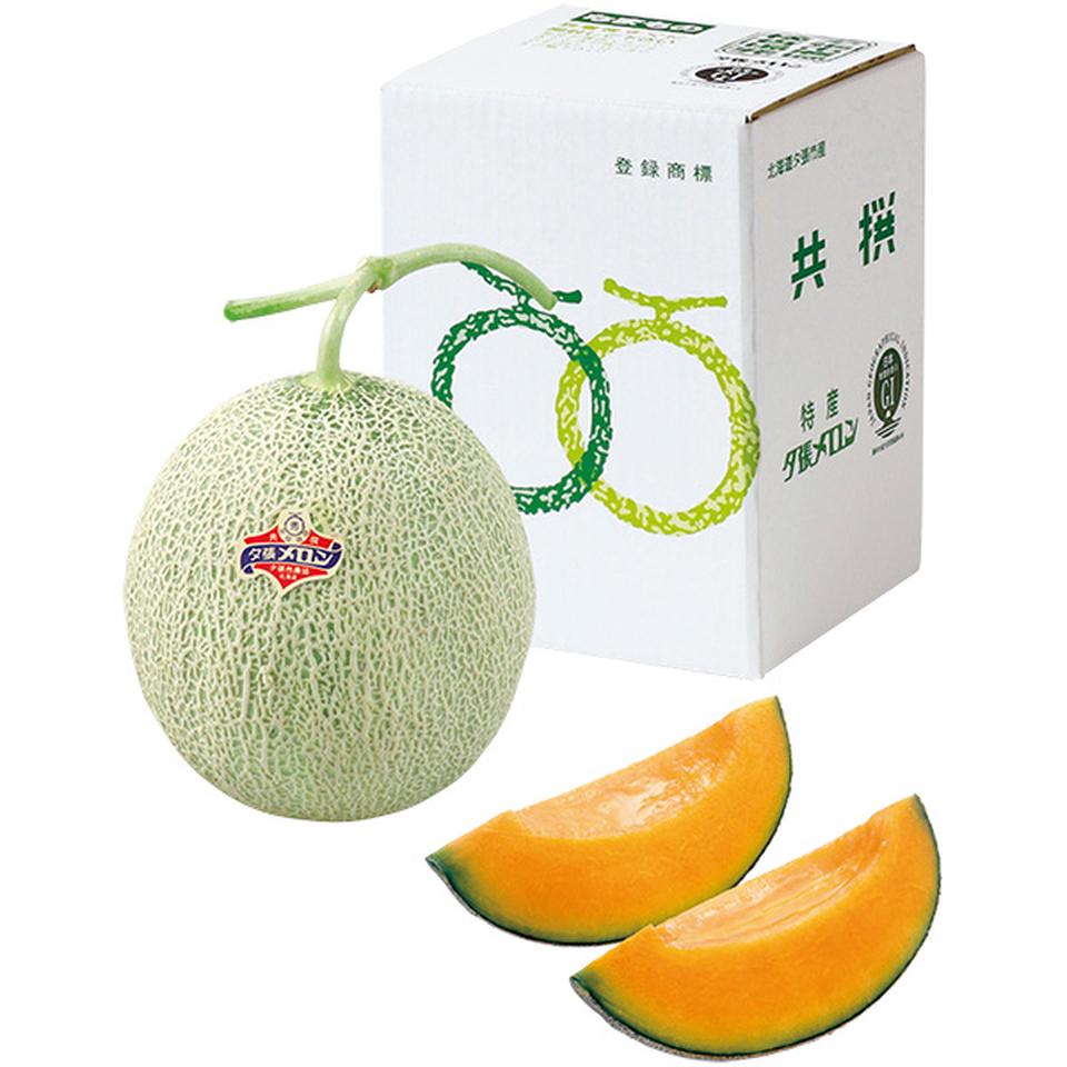【夏の贈りもの】北海道夕張市産（ＪＡ夕張市）　夕張メロン　秀品３Ｌ　秀品３Ｌサイズ１個（１．９ｋｇ以上） 商品サムネイル
