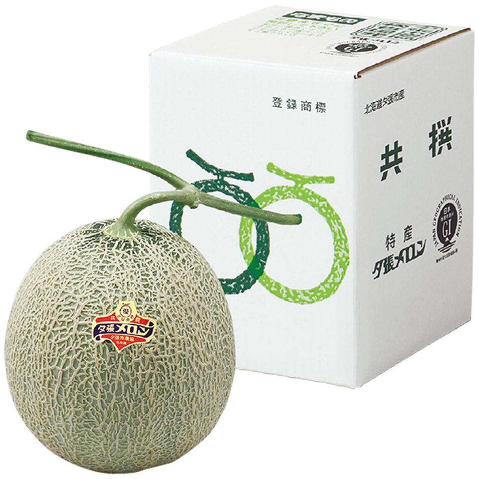 【夏の贈りもの】北海道夕張市産（ＪＡ夕張市）　夕張メロン　優品Ｌ　優品Ｌサイズ１個（１．２ｋｇ以上） 商品サムネイル