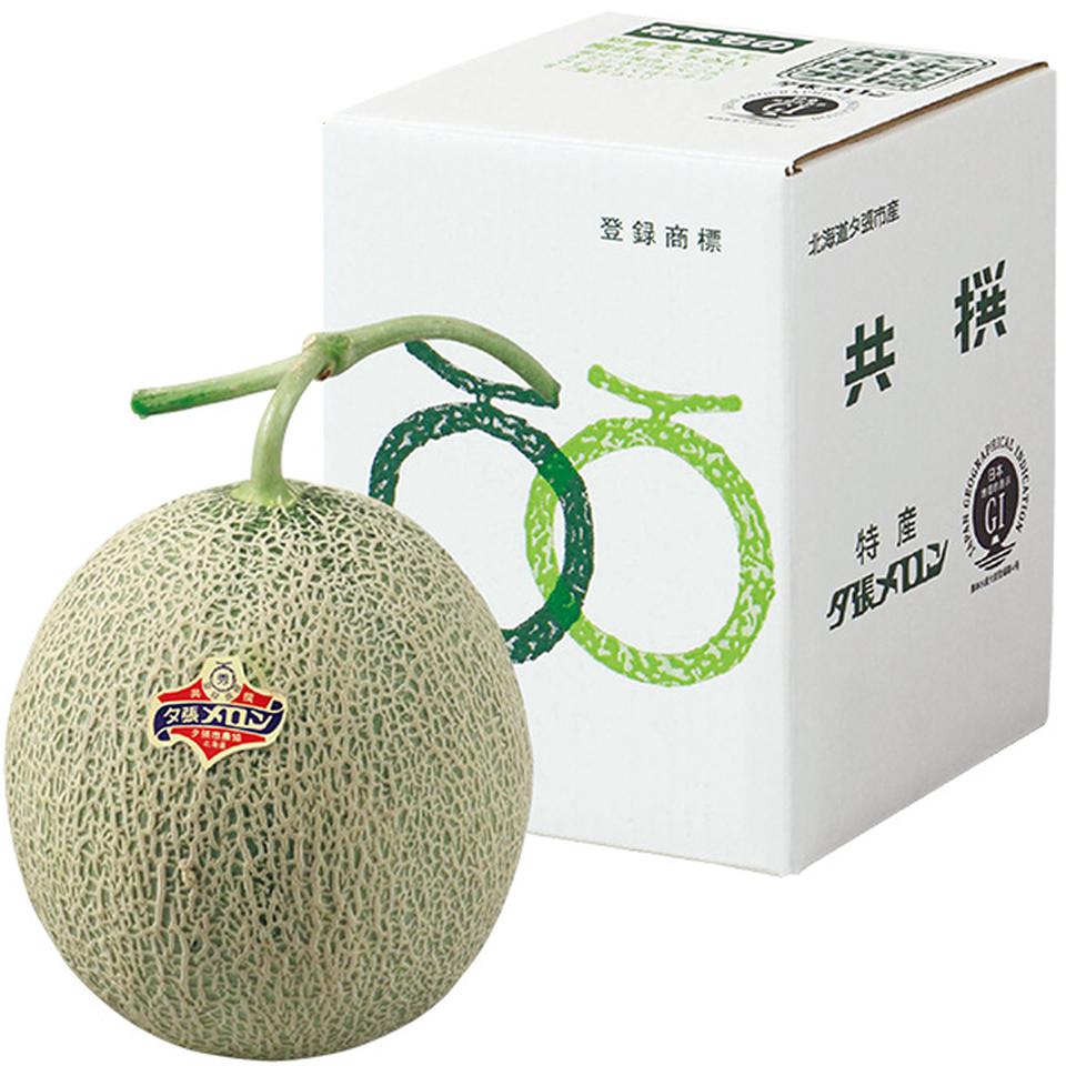 【夏の贈りもの】北海道夕張市産（ＪＡ夕張市）　夕張メロン　秀品２Ｌ１個 商品サムネイル