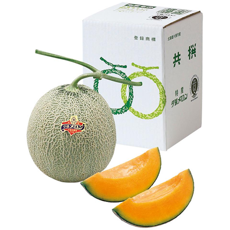 【夏の贈りもの】北海道夕張市産（ＪＡ夕張市）　夕張メロン　優品３Ｌ１個 商品サムネイル