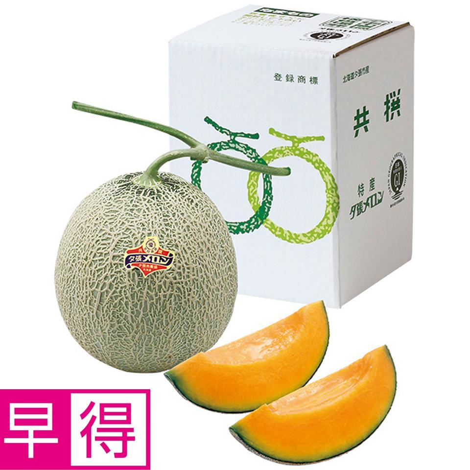 【夏の贈りもの早得】北海道夕張市産（ＪＡ夕張市）　夕張メロン　優品３Ｌ１個 商品サムネイル