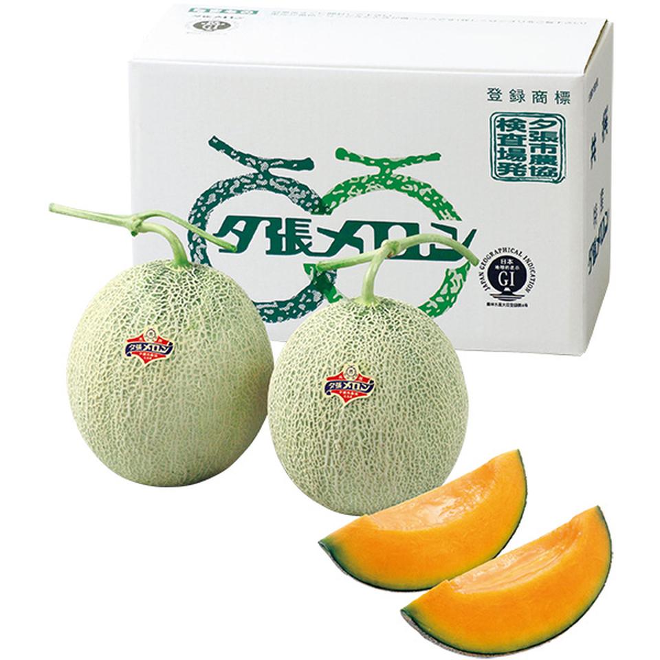【夏の贈りもの】北海道夕張市産（ＪＡ夕張市）　夕張メロン　秀品２Ｌ２個 商品サムネイル