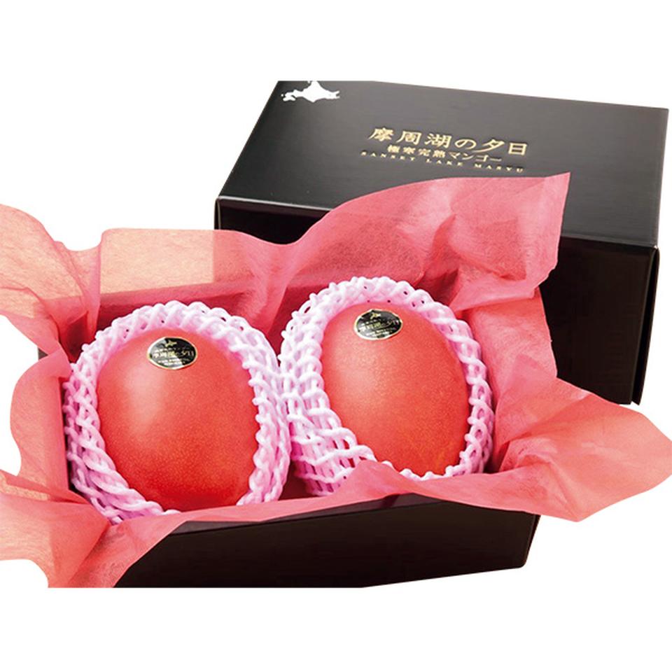 【夏の贈りもの】北海道弟子屈町産　摩周湖の夕日　極寒完熟マンゴー２個 商品サムネイル