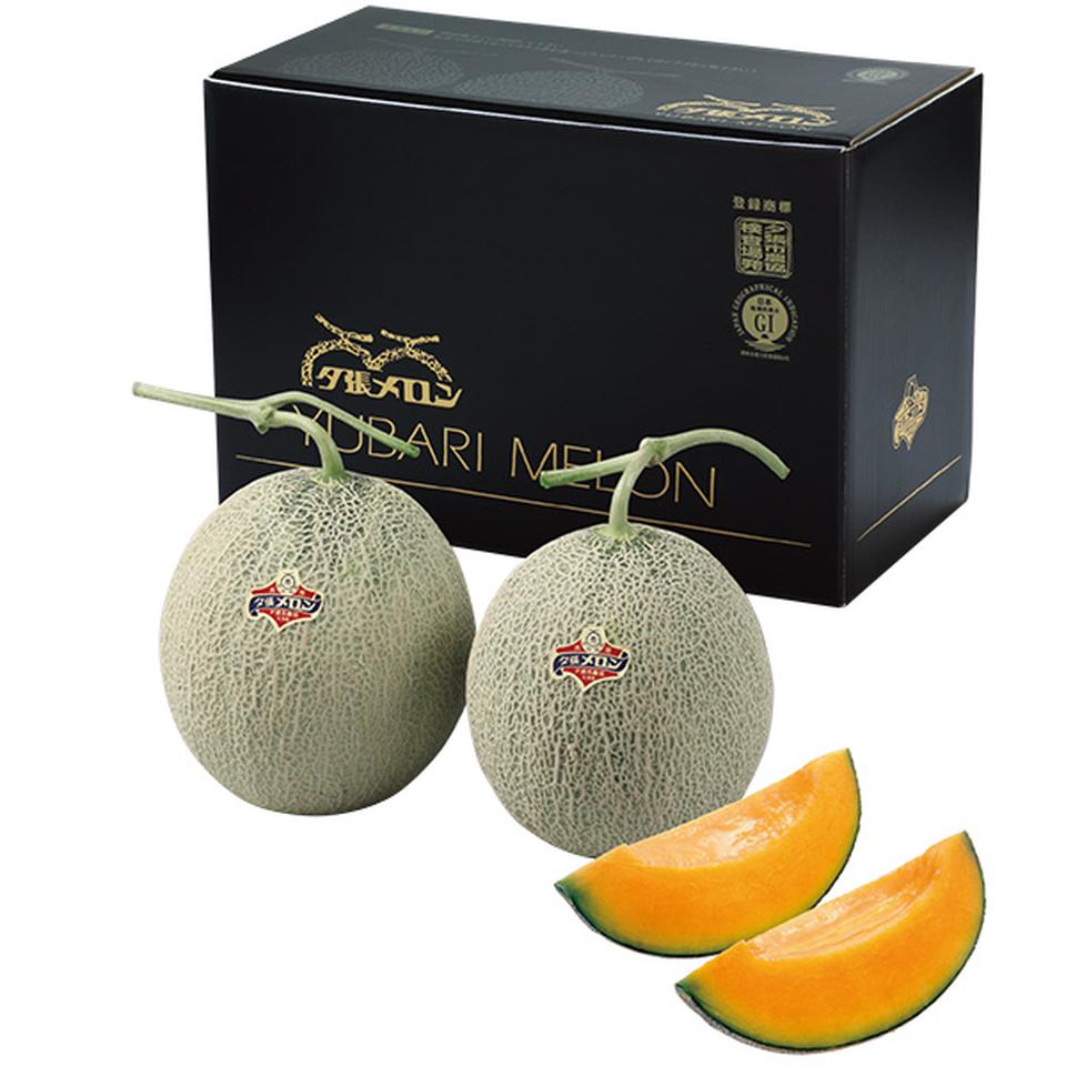 【夏の贈りもの】北海道夕張市産（ＪＡ夕張市）　夕張メロン　秀品２Ｌ２個黒箱 商品サムネイル