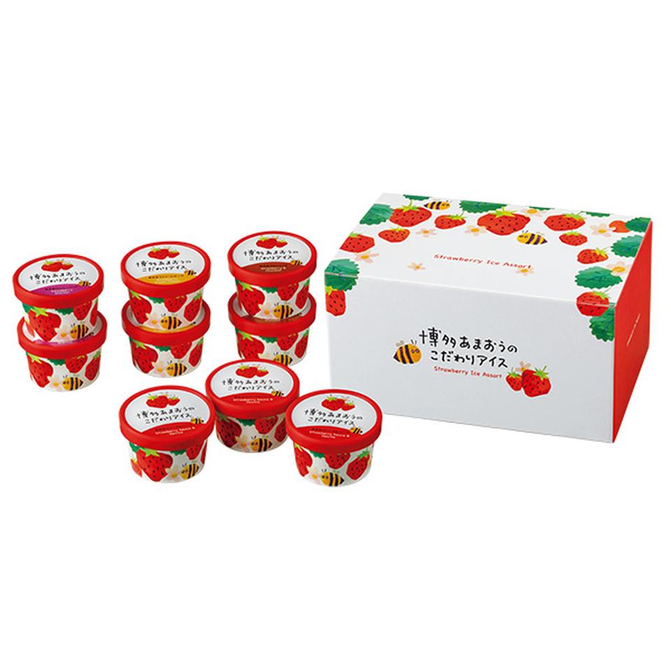 【夏の贈りもの】博多あまおうのこだわりアイス 商品サムネイル