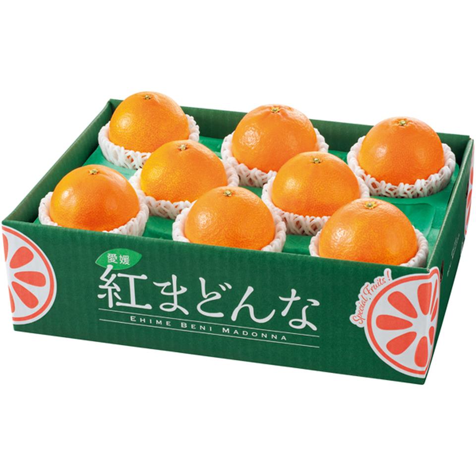 【冬の贈りもの】愛媛県産 紅まどんな（２Ｌサイズ、８個） 商品サムネイル