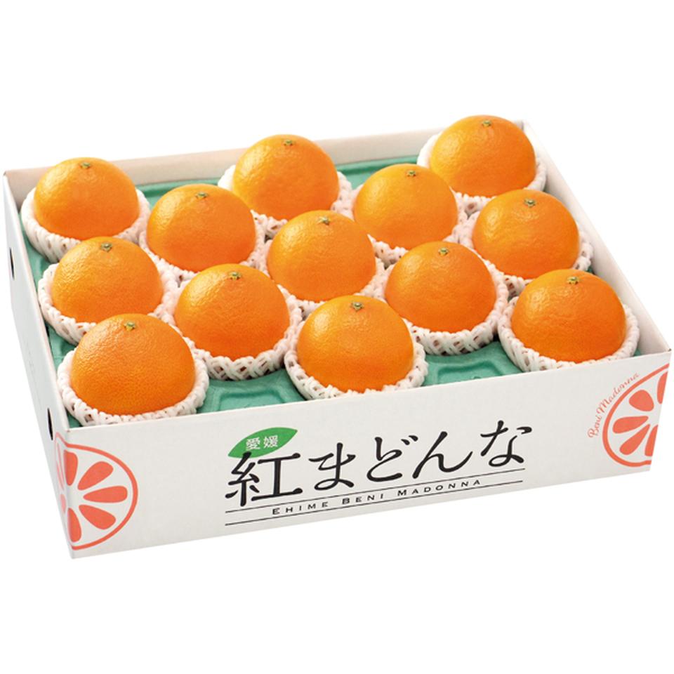 【冬の贈りもの】愛媛県産 紅まどんな（Ｍサイズ１３個又はＬサイズ１１個） 商品サムネイル