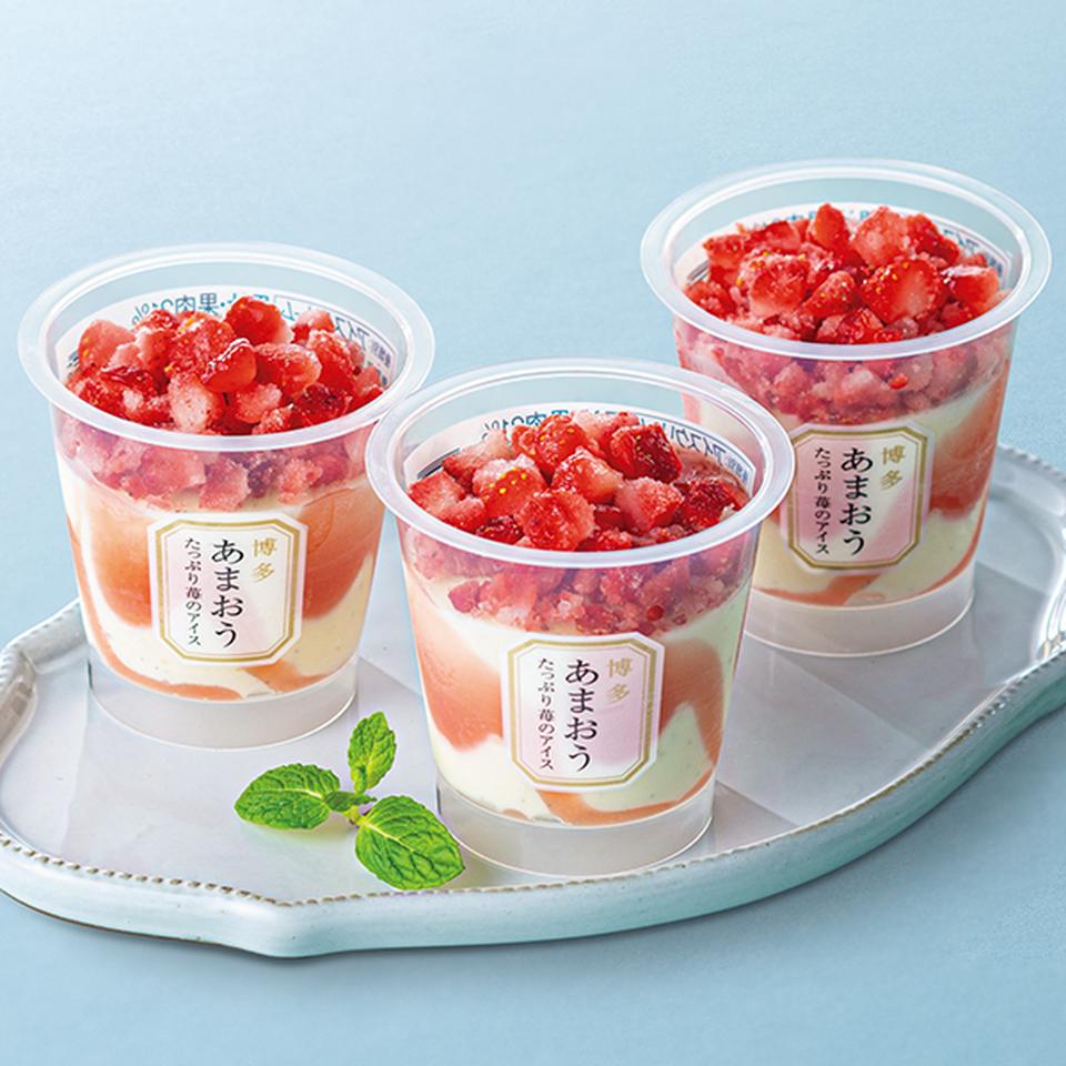 【お歳暮 ギフト】 博多あまおう　たっぷり苺のアイス 商品サムネイル