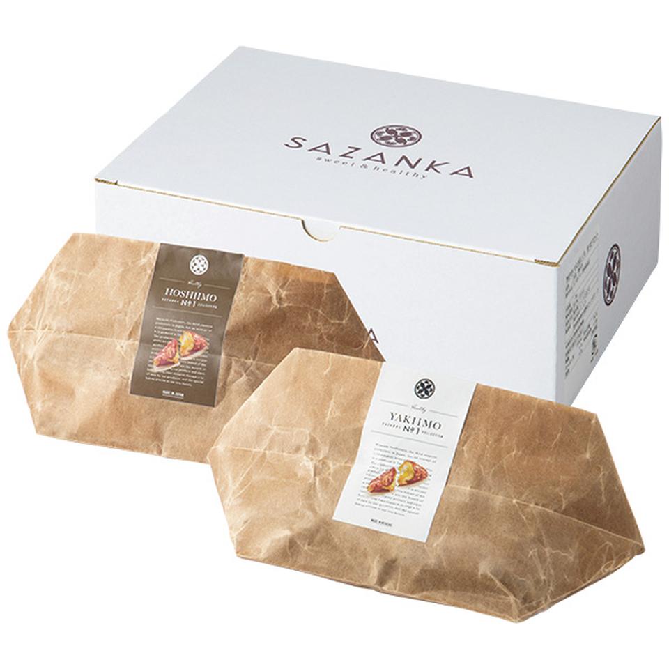 【夏の贈りもの】ＳＡＺＡＮＫＡ　熟成やきいもと生ほしいもの食べくらべ１ｋｇ 商品サムネイル