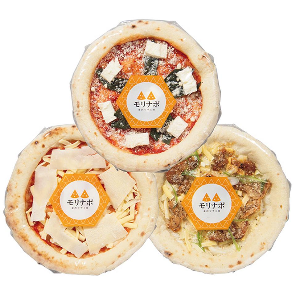 【夏の贈りもの】モリナポ　窯焼きピザ３枚セット 商品サムネイル