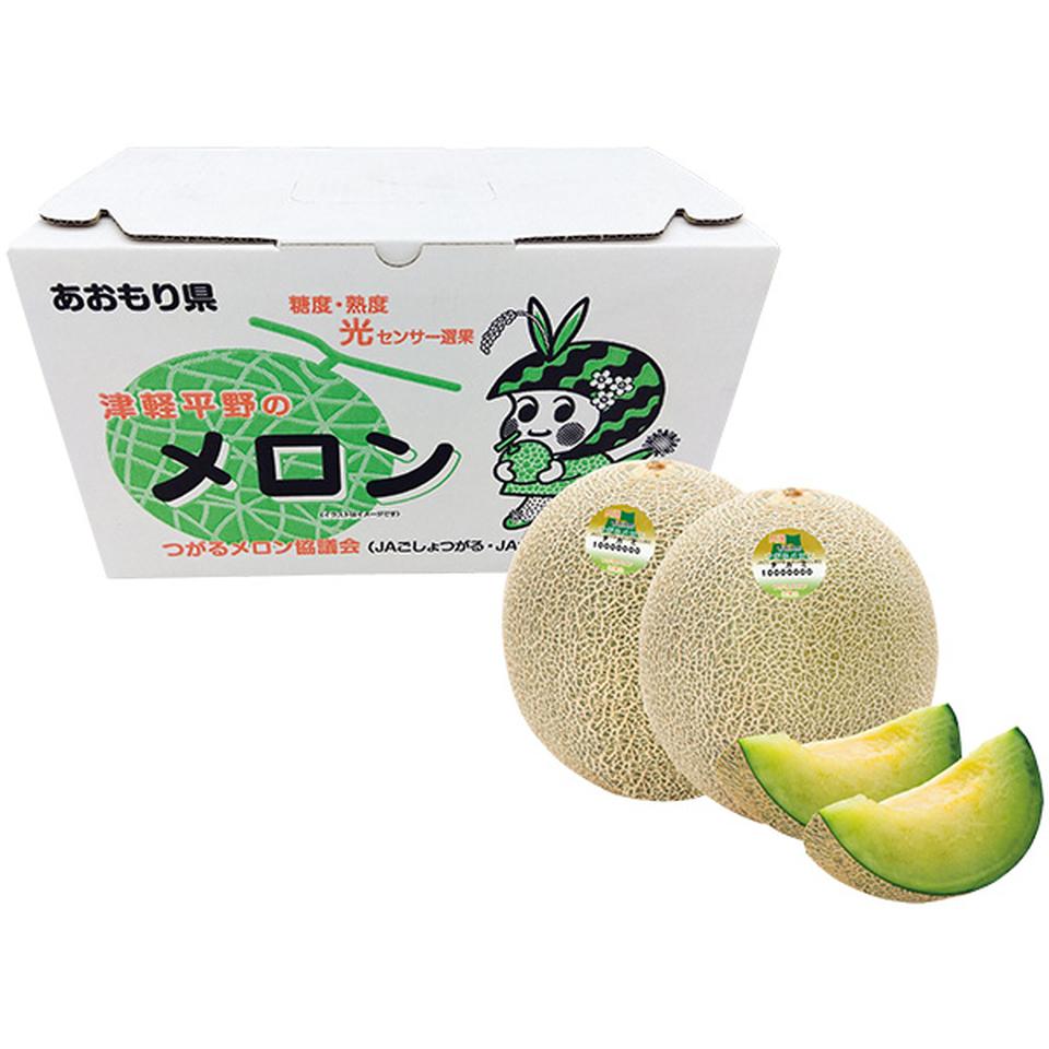 【夏の贈りもの】青森県産（つがるメロン協議会）　タカミメロン（青肉） 商品サムネイル