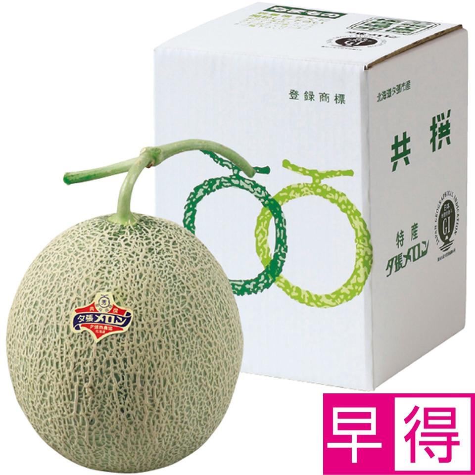 【父の日早得】北海道産（ＪＡ夕張市）夕張メロン　秀品２Ｌ１玉 商品サムネイル