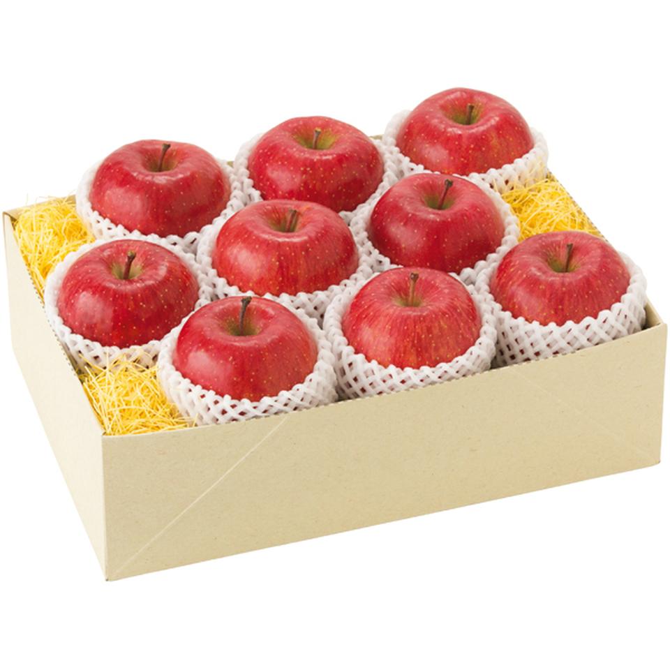 【冬の贈りもの】青森県産 蜜入りサンふじりんご（秀品９個） 商品サムネイル