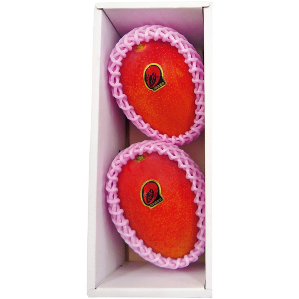 【母の日早得】宮崎県産（ＪＡ西都）宮崎マンゴー２個化粧箱 商品サムネイル