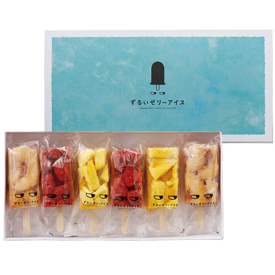 【夏の贈りもの】サカイダフルーツ　ずるいゼリーアイス　６本セット 商品サムネイル