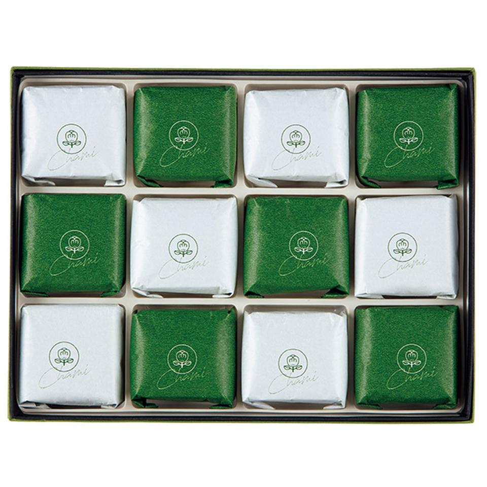 【夏の贈りもの】菓匠　清閑院　宇治抹茶エンガディナー　茶み１２個入 商品サムネイル